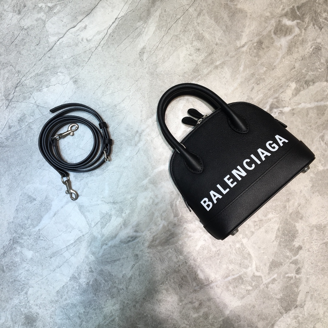 VILLE TOP HANDLE XXS, Small graffiti logo calfskin bag, BALENCIAGA HANDBAG