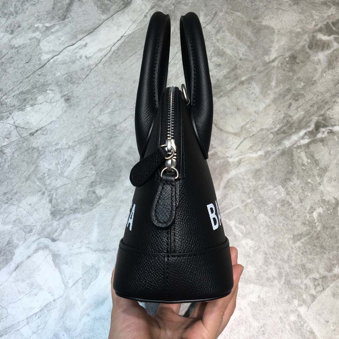 VILLE TOP HANDLE XXS, Small graffiti logo calfskin bag, BALENCIAGA HANDBAG