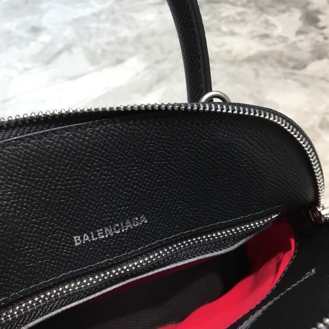 VILLE TOP HANDLE XXS, Small graffiti logo calfskin bag, BALENCIAGA HANDBAG