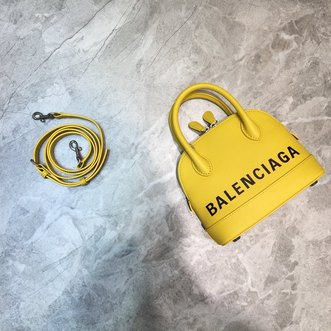 VILLE TOP HANDLE XXS, Small graffiti logo calfskin bag, BALENCIAGA HANDBAG