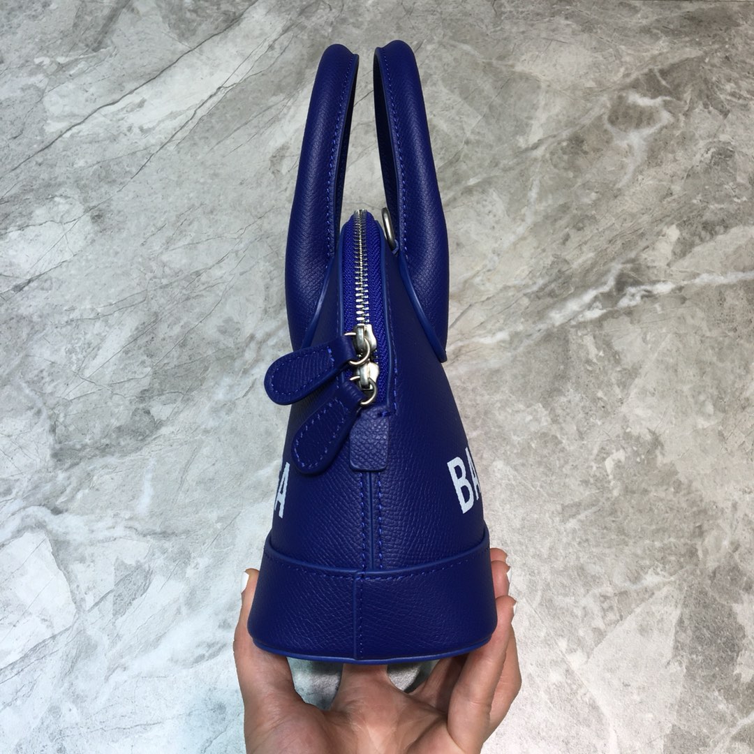VILLE TOP HANDLE XXS, Small graffiti logo calfskin bag, BALENCIAGA HANDBAG