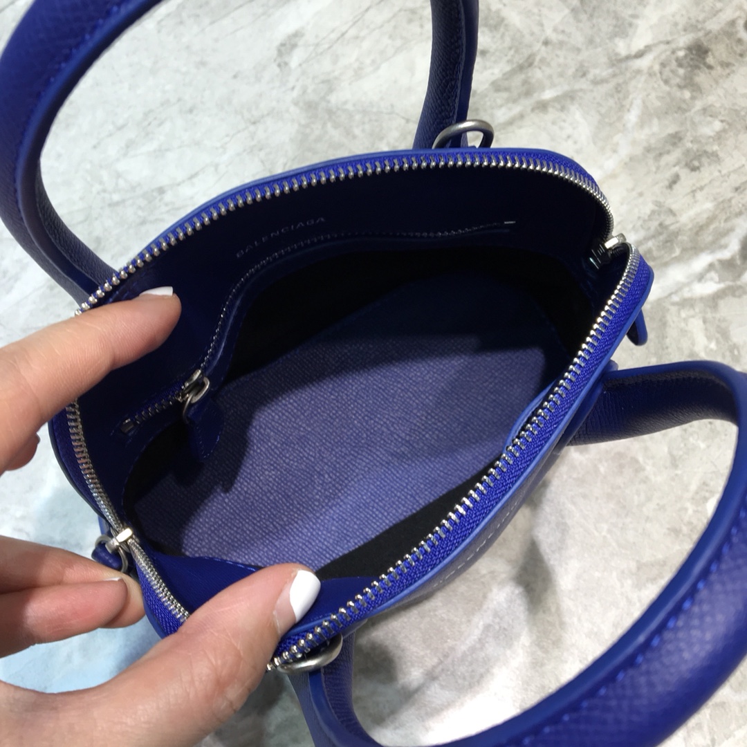 VILLE TOP HANDLE XXS, Small graffiti logo calfskin bag, BALENCIAGA HANDBAG