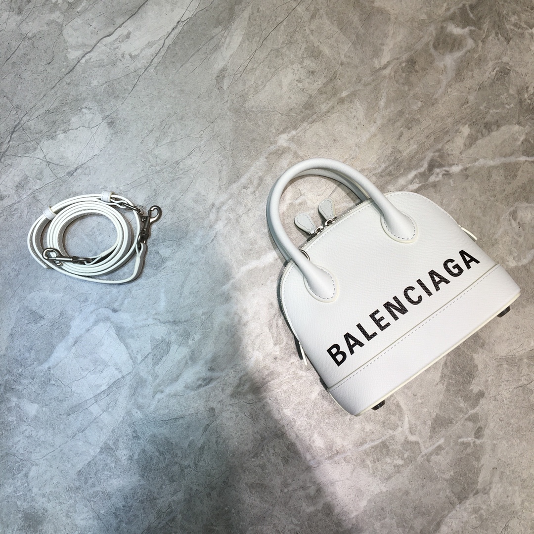 VILLE TOP HANDLE XXS, Small graffiti logo calfskin bag, BALENCIAGA HANDBAG