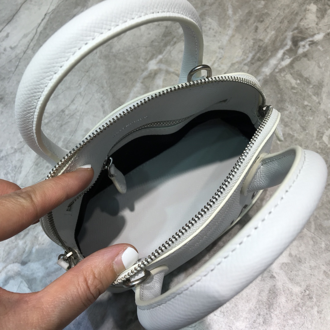 VILLE TOP HANDLE XXS, Small graffiti logo calfskin bag, BALENCIAGA HANDBAG