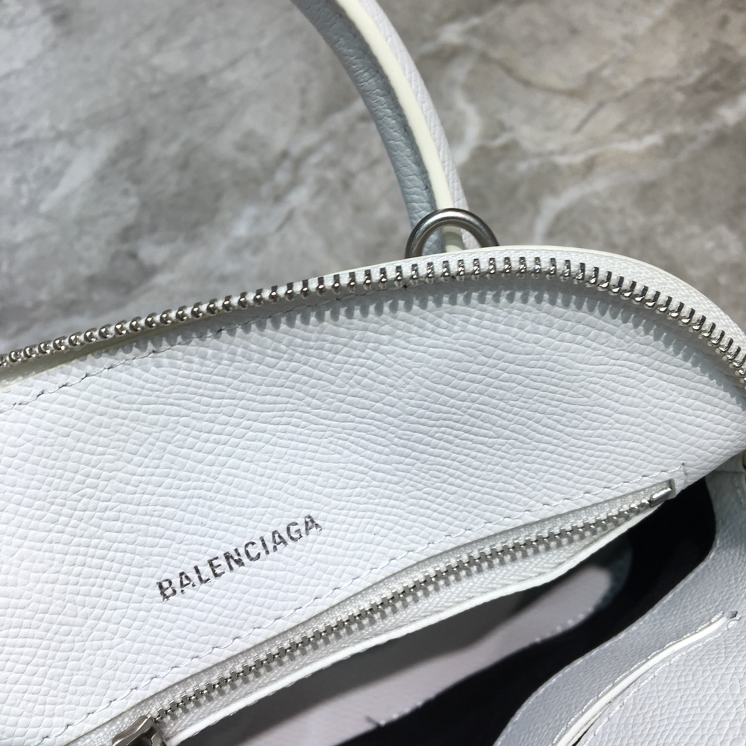 VILLE TOP HANDLE XXS, Small graffiti logo calfskin bag, BALENCIAGA HANDBAG