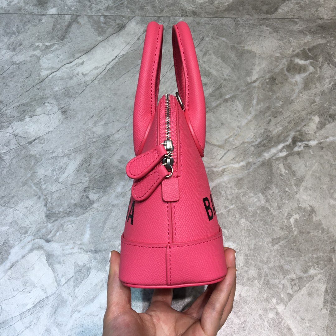 VILLE TOP HANDLE XXS, Small graffiti logo calfskin bag, BALENCIAGA HANDBAG