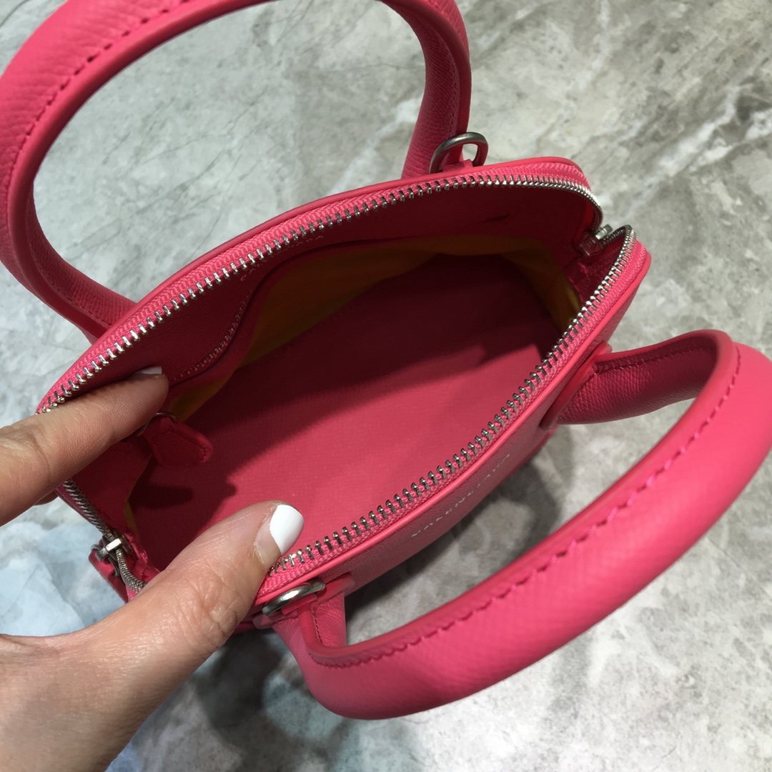 VILLE TOP HANDLE XXS, Small graffiti logo calfskin bag, BALENCIAGA HANDBAG
