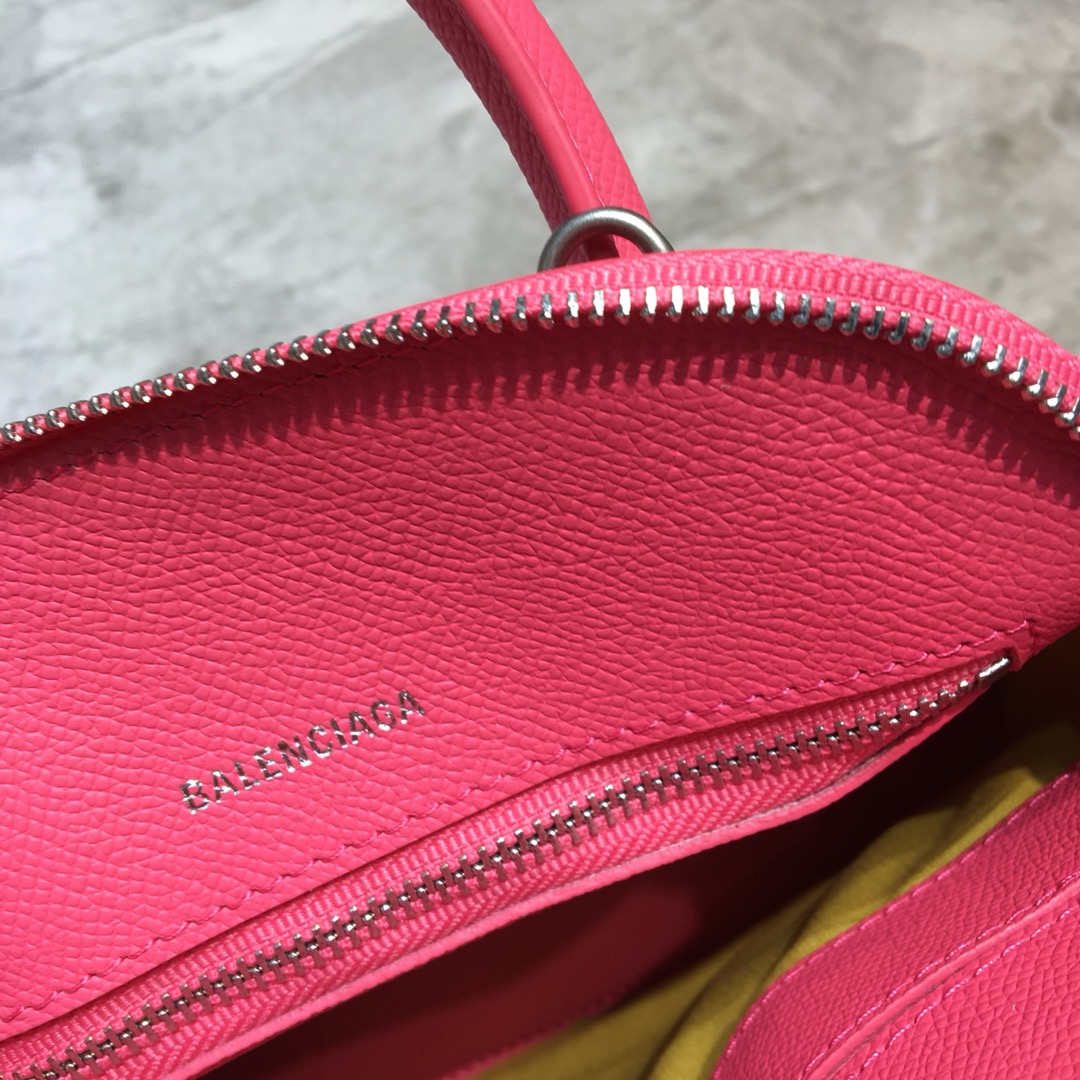 VILLE TOP HANDLE XXS, Small graffiti logo calfskin bag, BALENCIAGA HANDBAG