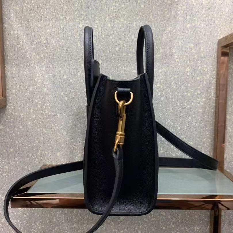 CELINE NANO LUGGAGE SHOULDER BAG CALFSKIN, 8 X 8 X 4 IN, Size W20H20D10CM, Genuine CALFSKIN