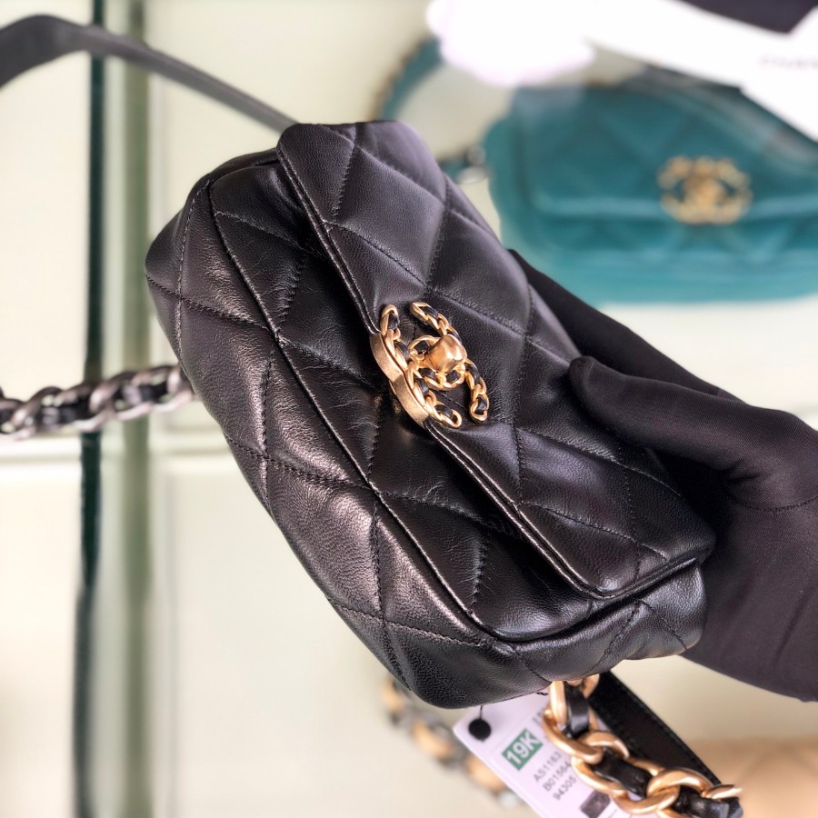 chanel 19 waist bag, AS1163 CHANEL HANDBAGS