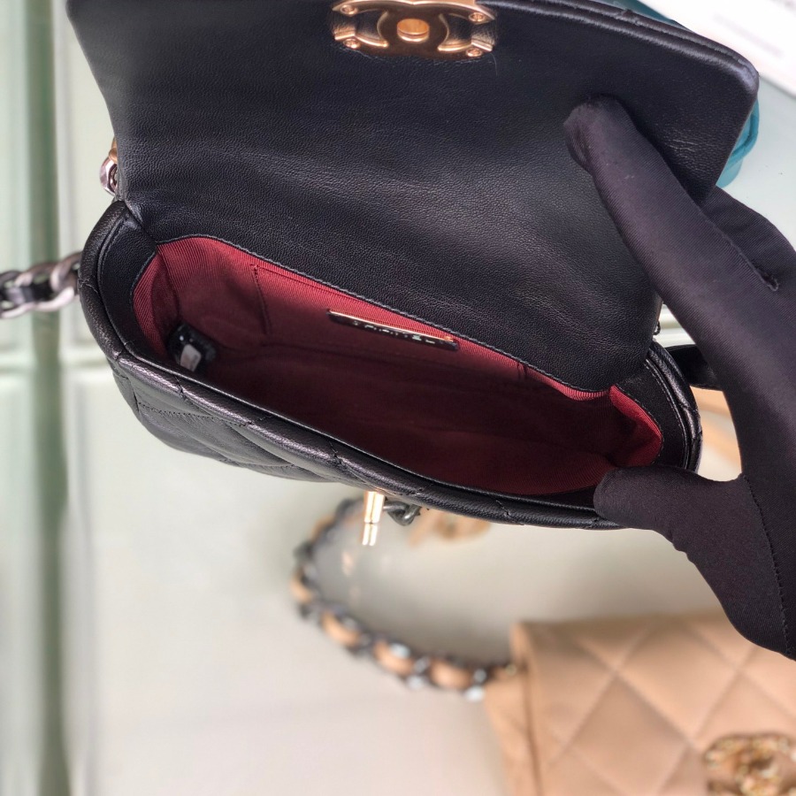 chanel 19 waist bag, AS1163 CHANEL HANDBAGS