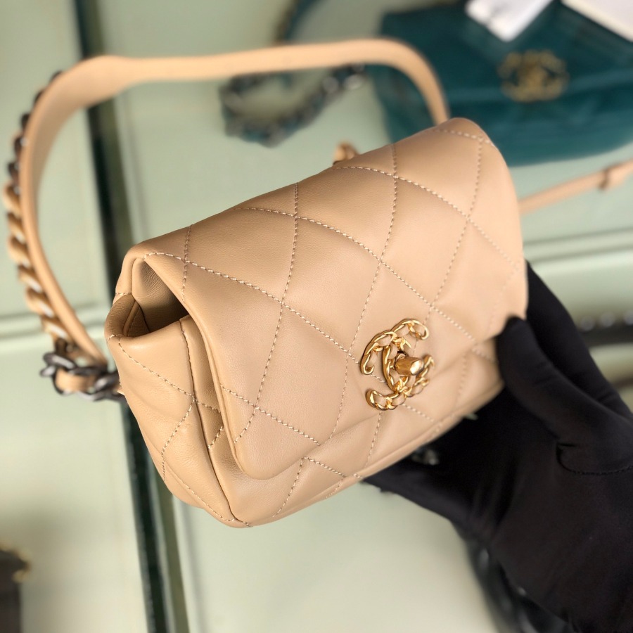 chanel 19 waist bag, AS1163 CHANEL HANDBAGS