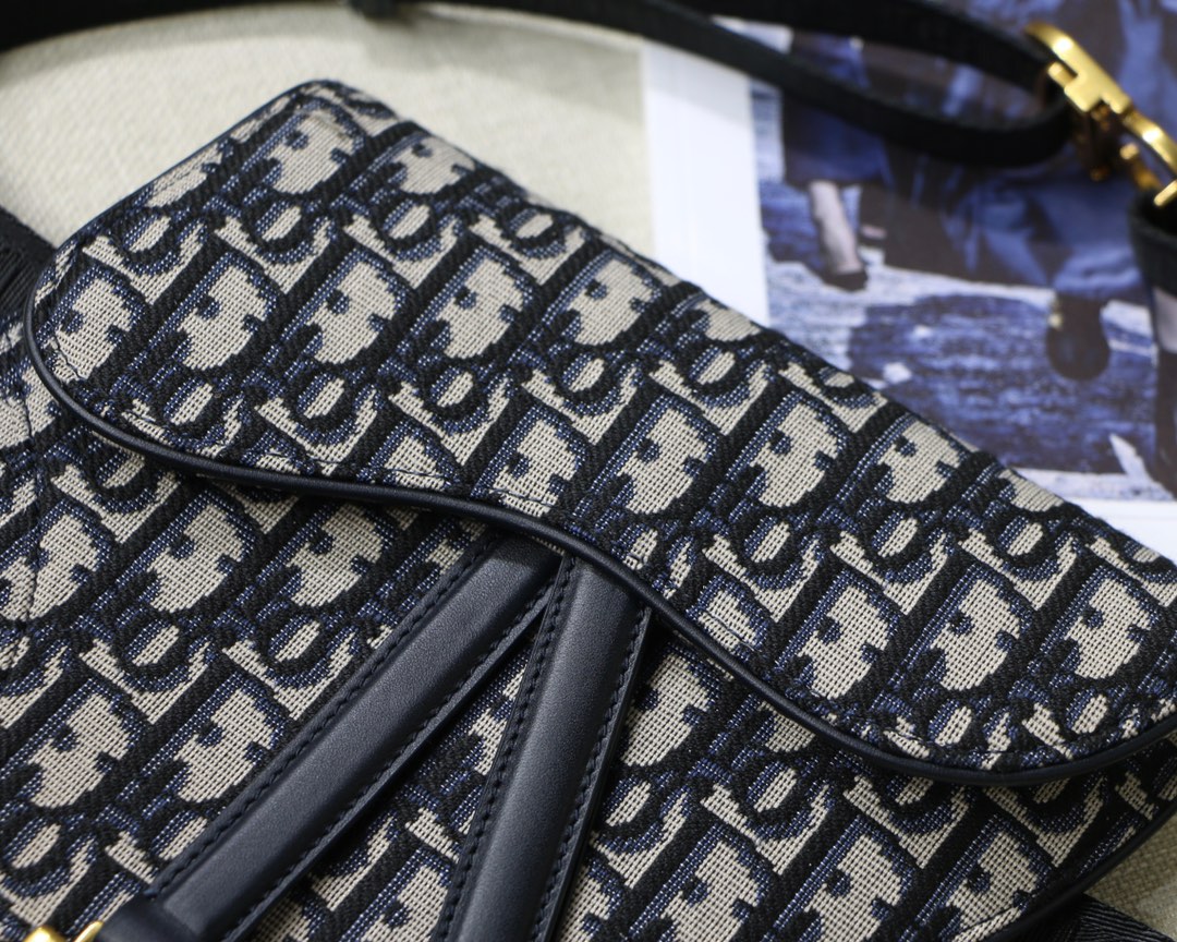 DIOR OBLIQUE SADDLE BELT BAG, DIOR SHOULDER BAG