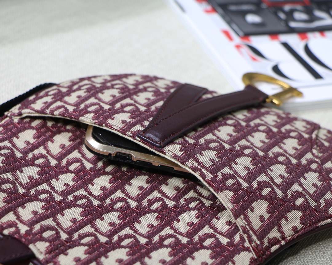 DIOR OBLIQUE SADDLE BELT BAG, DIOR SHOULDER BAG