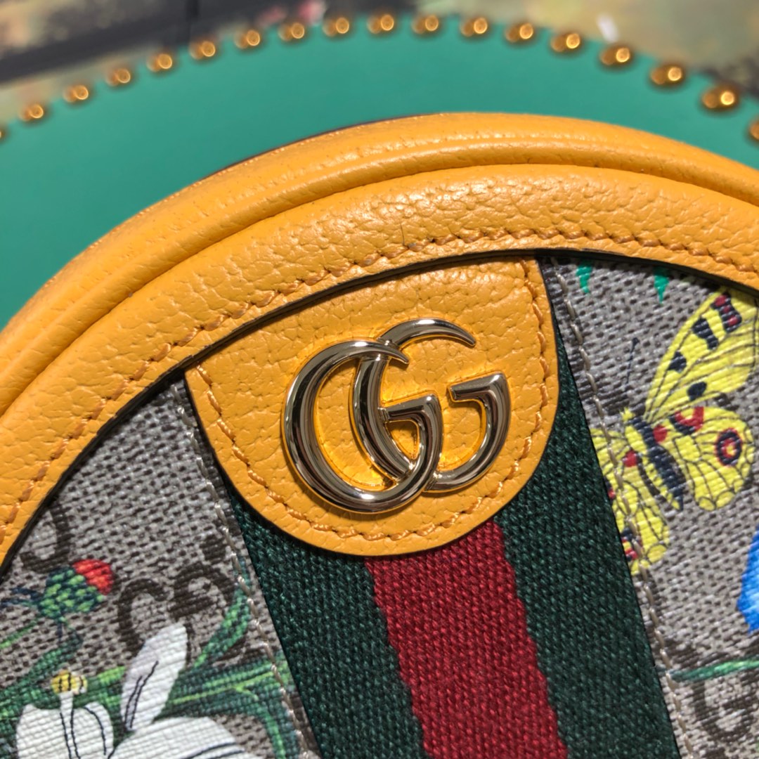 598661 Ophidia GG Flora mini backpack, GUCCI Backpacks for Women