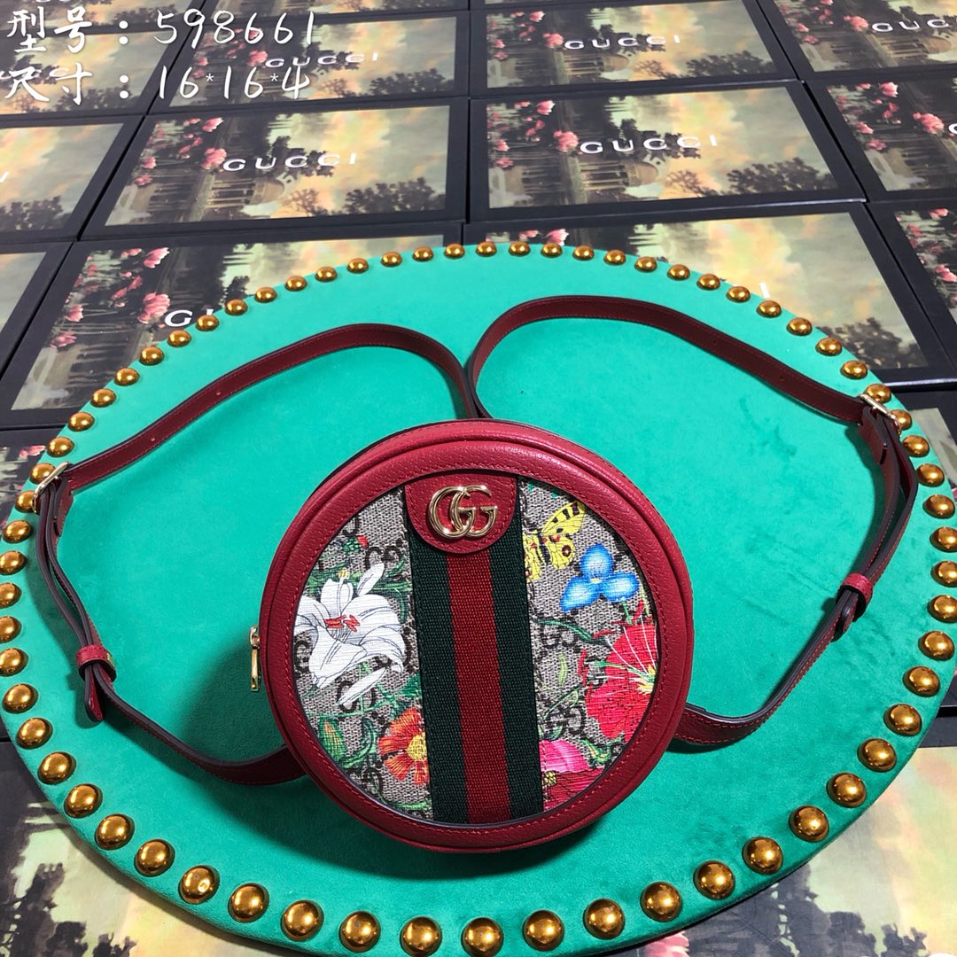 598661 Ophidia GG Flora mini backpack, GUCCI Backpacks for Women