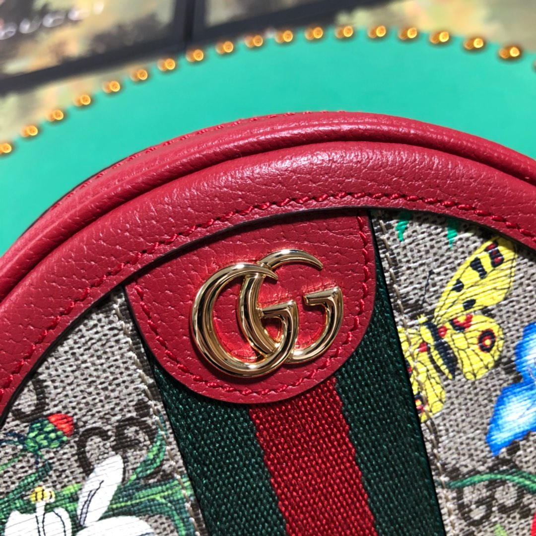 598661 Ophidia GG Flora mini backpack, GUCCI Backpacks for Women