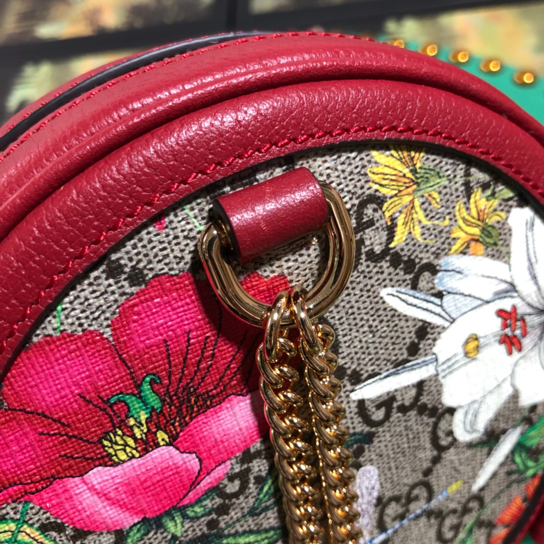 598661 Ophidia GG Flora mini backpack, GUCCI Backpacks for Women