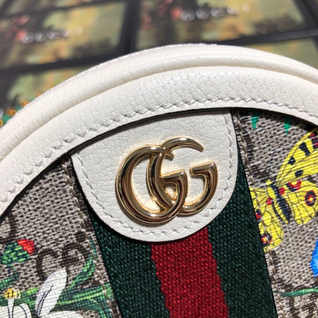 598661 Ophidia GG Flora mini backpack, GUCCI Backpacks for Women