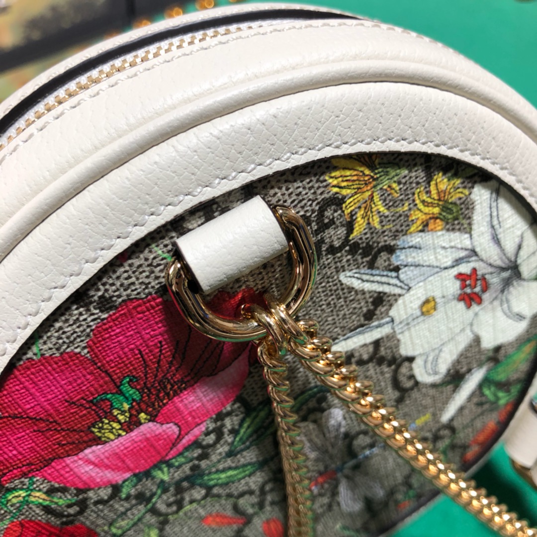 598661 Ophidia GG Flora mini backpack, GUCCI Backpacks for Women