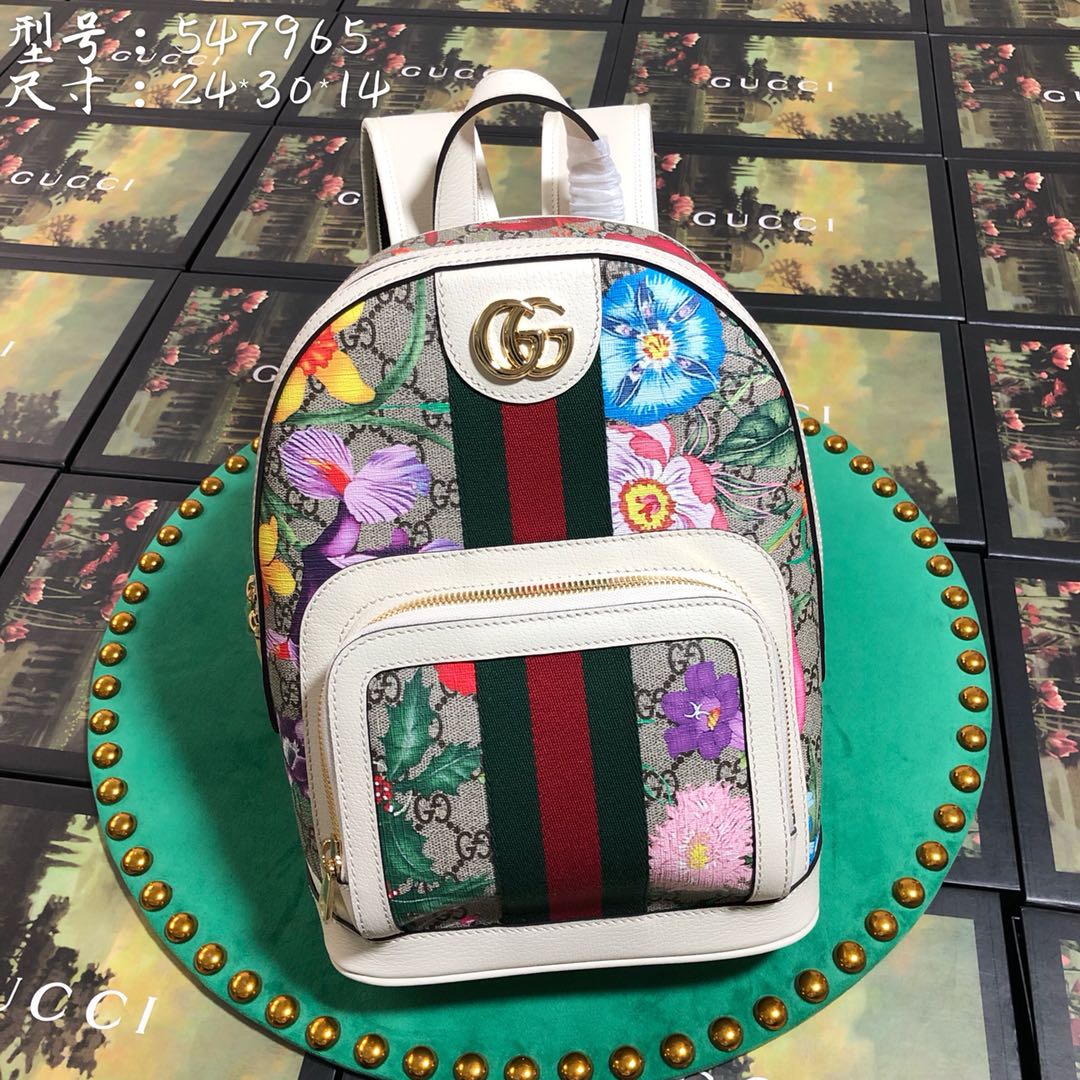 547965 Ophidia GG Flora small backpack, GUCCI Backpacks for Women