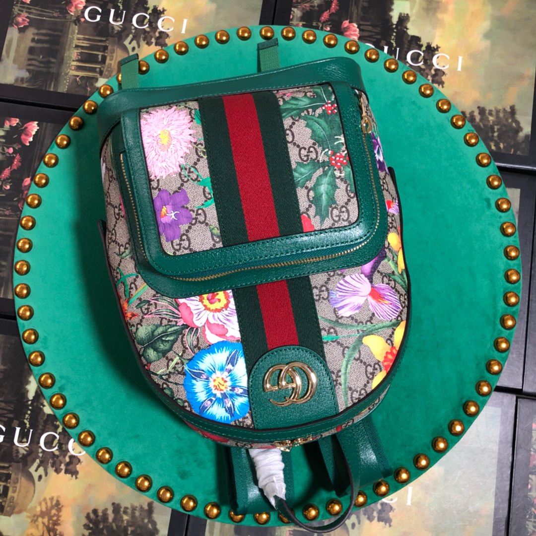 547965 Ophidia GG Flora small backpack, GUCCI Backpacks for Women