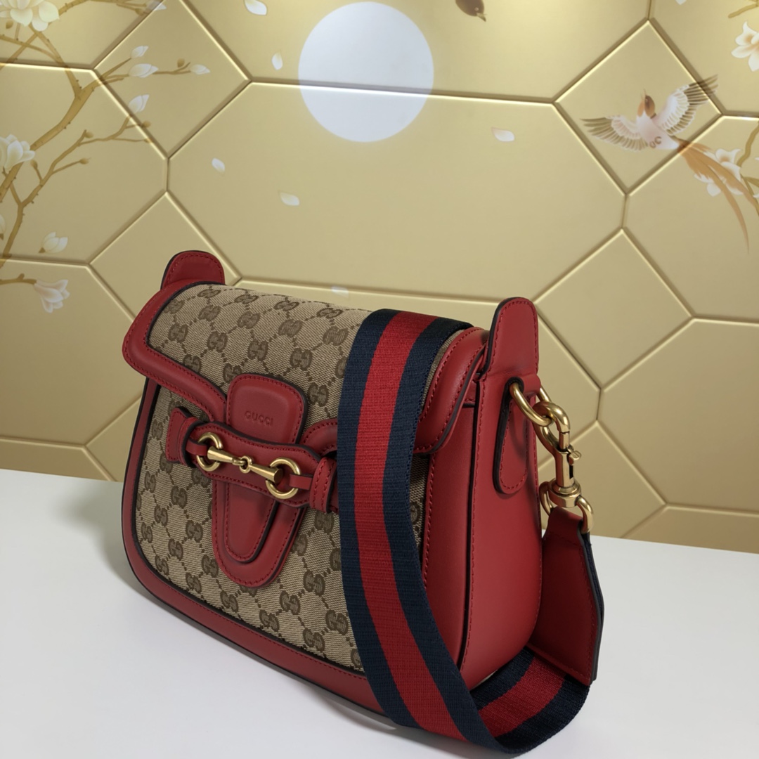 383848 Lady Web Original GG shoulder bag, GUCCI