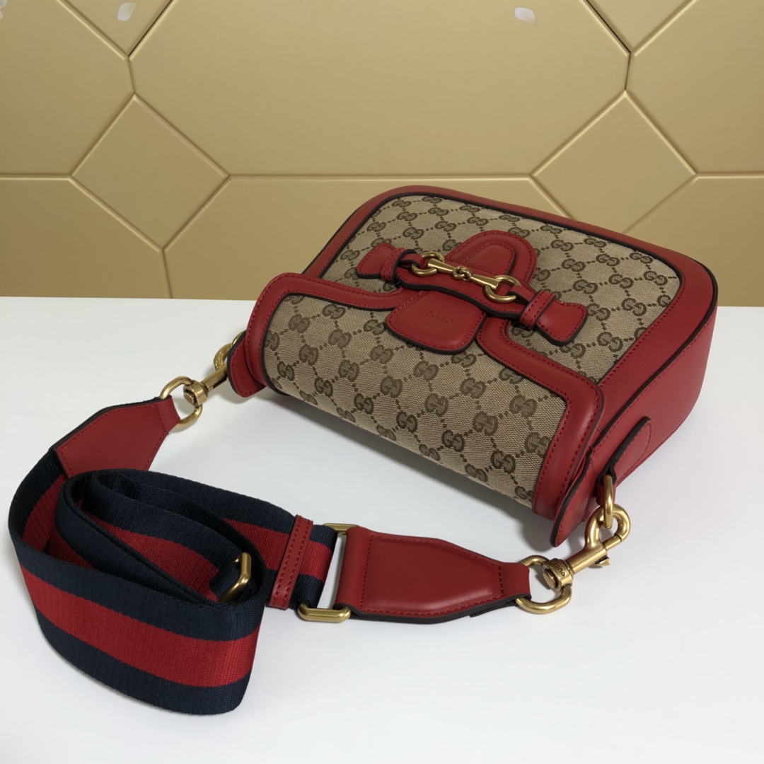 383848 Lady Web Original GG shoulder bag, GUCCI