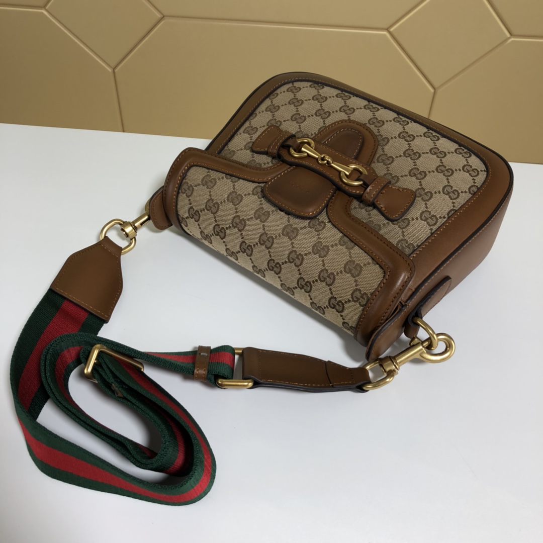 383848 Lady Web Original GG shoulder bag, GUCCI