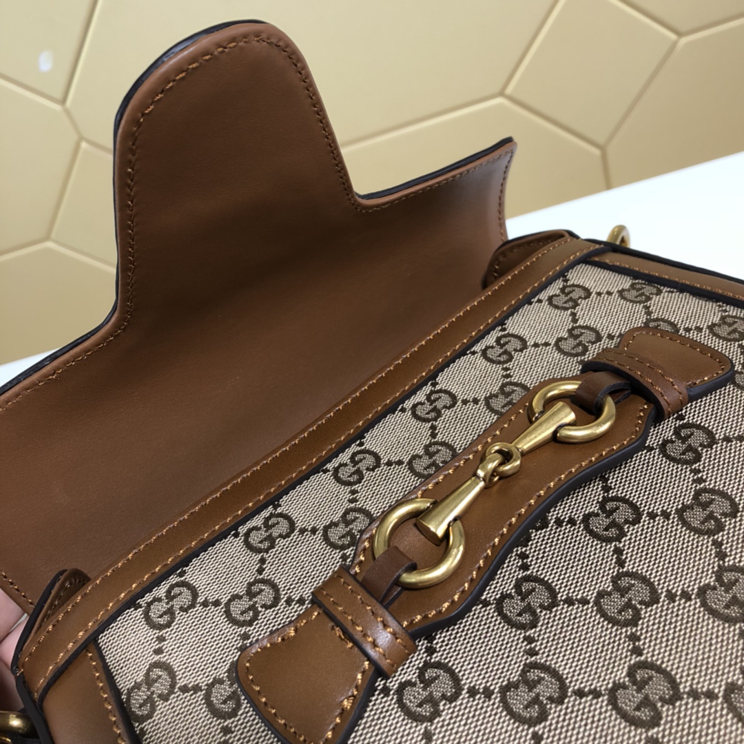 383848 Lady Web Original GG shoulder bag, GUCCI