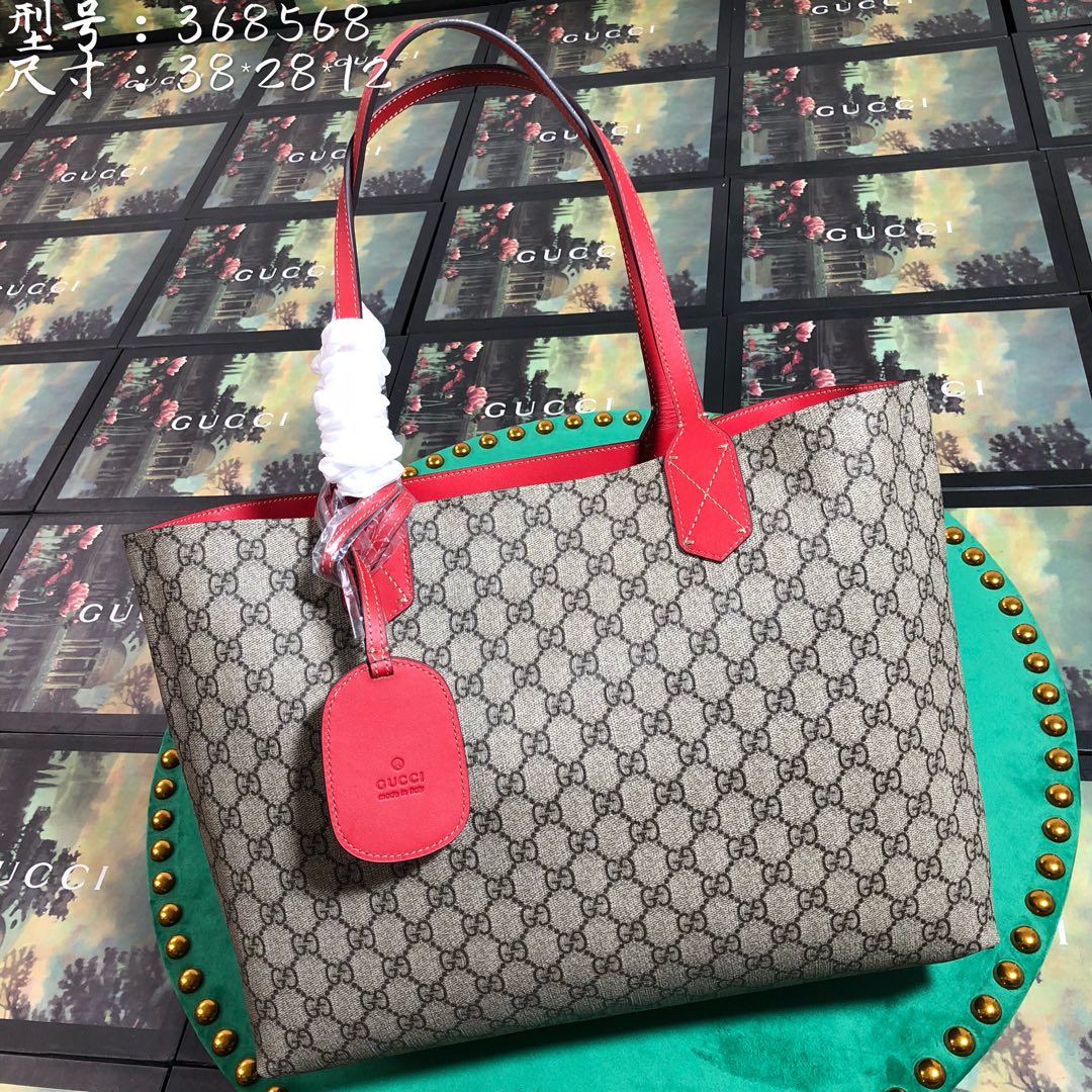 368568 GG Blooms Reversible Tote, GUCCI Totes for Women