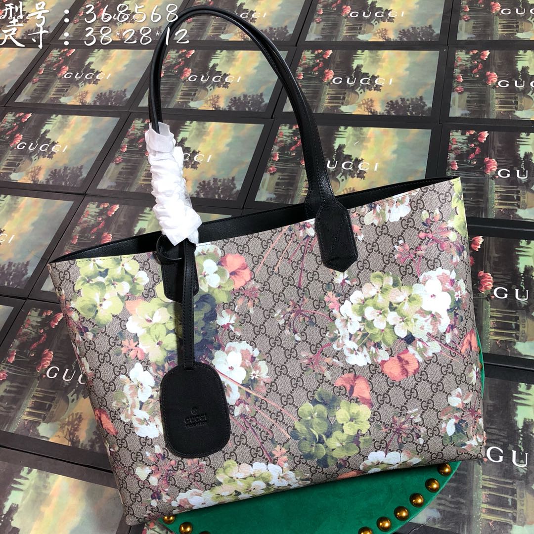 368568 GG Blooms Reversible Tote, GUCCI Totes for Women