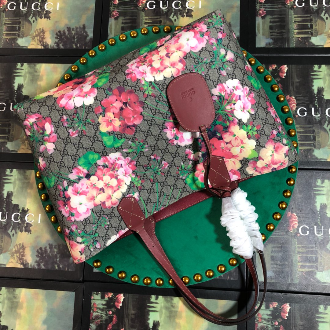 368568 GG Blooms Reversible Tote, GUCCI Totes for Women
