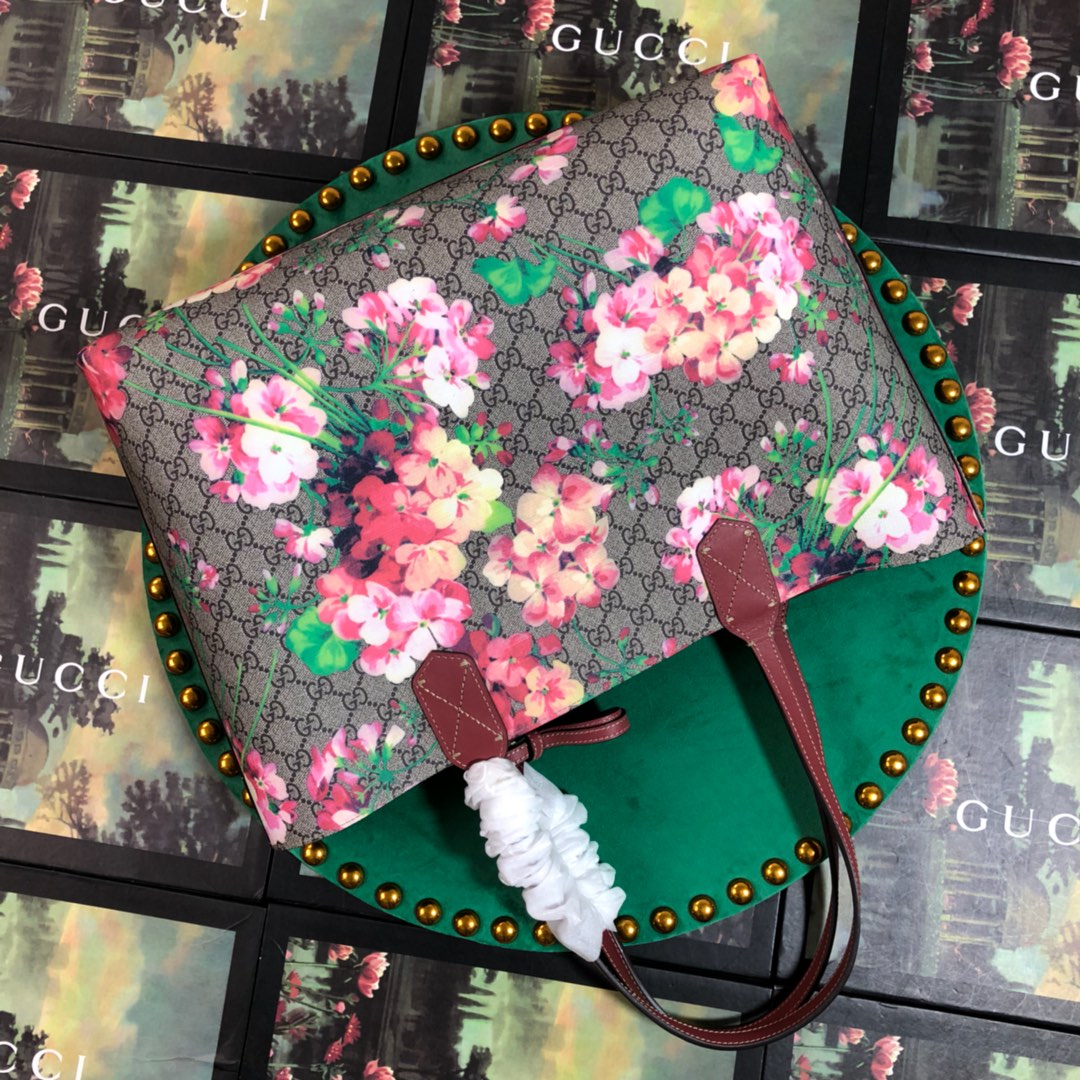 368568 GG Blooms Reversible Tote, GUCCI Totes for Women