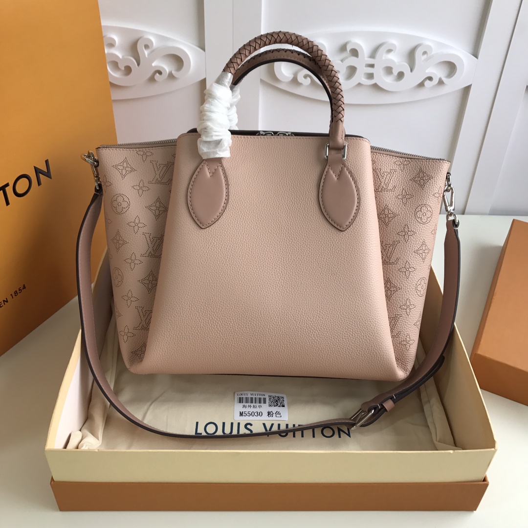 M55030 HAUMEA Mahina Leather, LOUIS VUITTON LV Top Handles