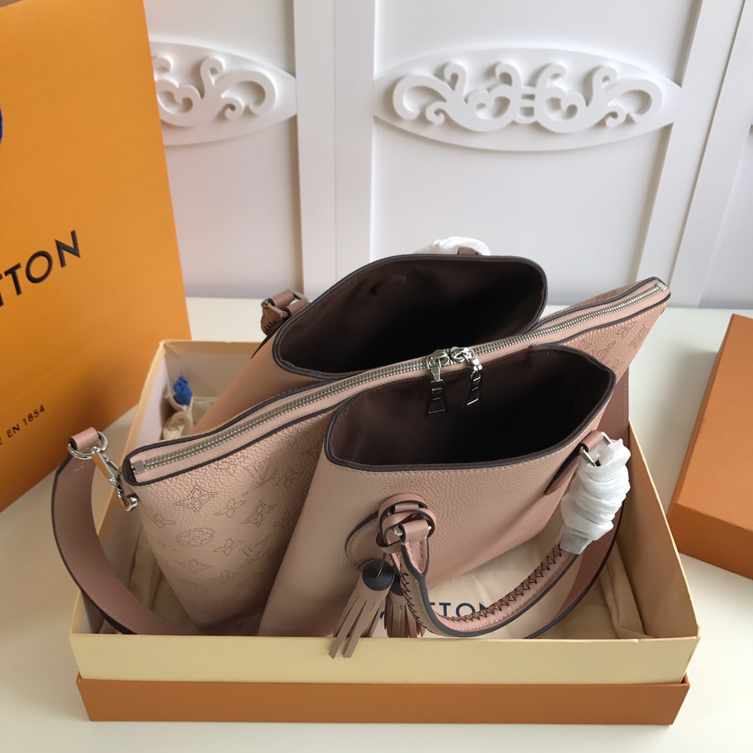 M55030 HAUMEA Mahina Leather, LOUIS VUITTON LV Top Handles