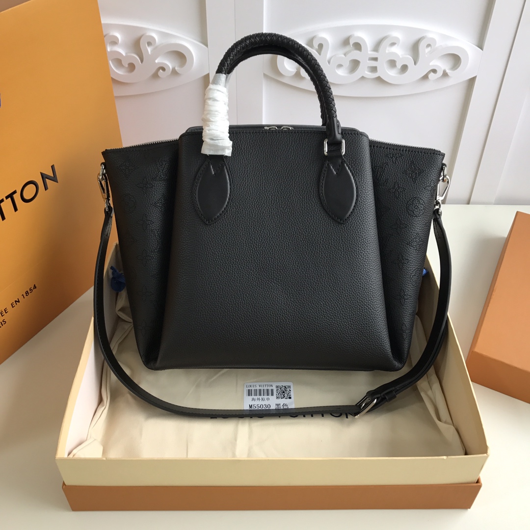 M55029 HAUMEA Mahina Leather, LOUIS VUITTON LV Top Handles