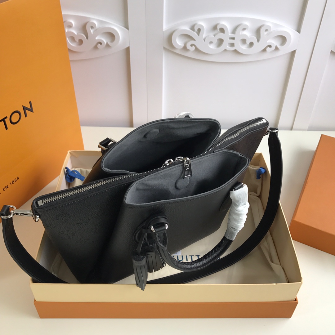 M55029 HAUMEA Mahina Leather, LOUIS VUITTON LV Top Handles