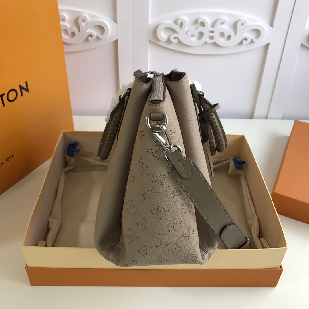 M55031 HAUMEA Mahina Leather, LOUIS VUITTON LV Top Handles