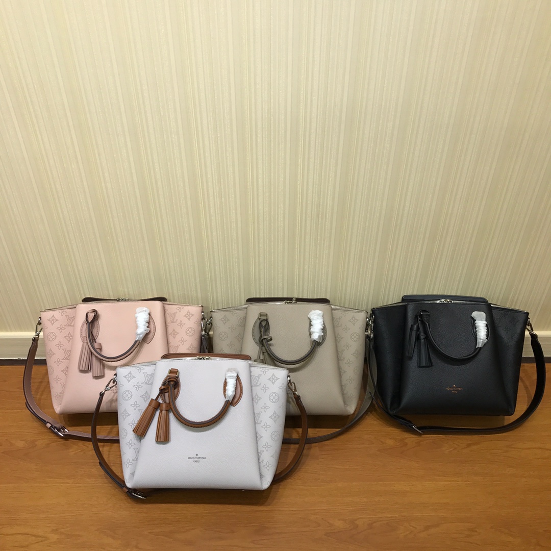 M55031 HAUMEA Mahina Leather, LOUIS VUITTON LV Top Handles