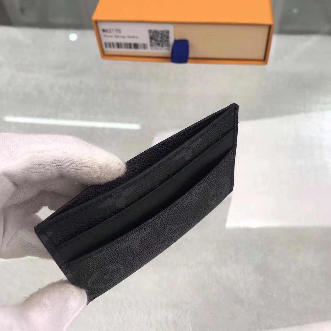 M62170 DOUBLE CARD HOLDER, LOUIS VUITTON lV
