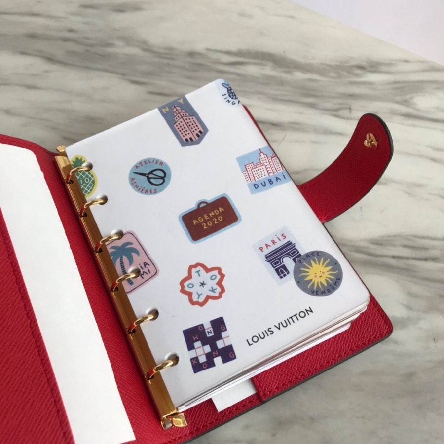 SMALL RING AGENDA COVER, LOUIS VUITTON LV Women - Accessories - Writing