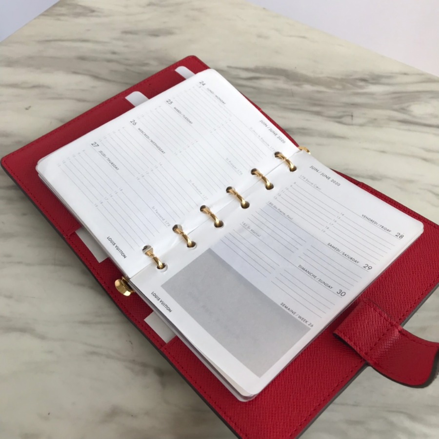 SMALL RING AGENDA COVER, LOUIS VUITTON LV Women - Accessories - Writing