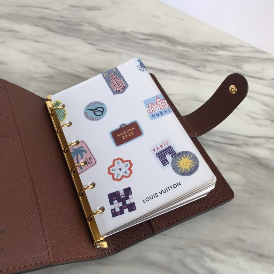 SMALL RING AGENDA COVER, LOUIS VUITTON LV Women - Accessories - Writing