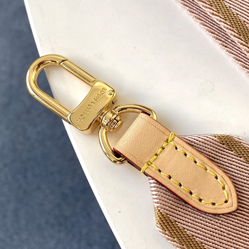 Adjustable strap, Louis Vuitton LV, drop: min. 37 cm/14.5 inches, max. 56 cm/22.0 inches