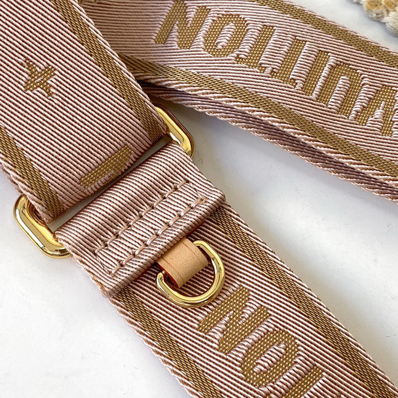Adjustable strap, Louis Vuitton LV, drop: min. 37 cm/14.5 inches, max. 56 cm/22.0 inches