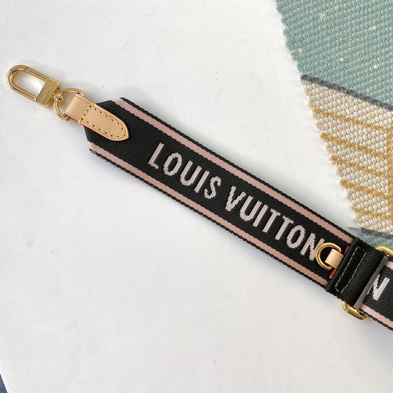 Adjustable strap, Louis Vuitton LV, drop: min. 37 cm/14.5 inches, max. 56 cm/22.0 inches