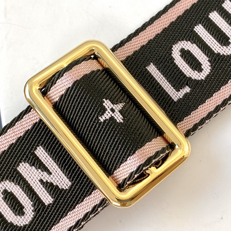 Adjustable strap, Louis Vuitton LV, drop: min. 37 cm/14.5 inches, max. 56 cm/22.0 inches
