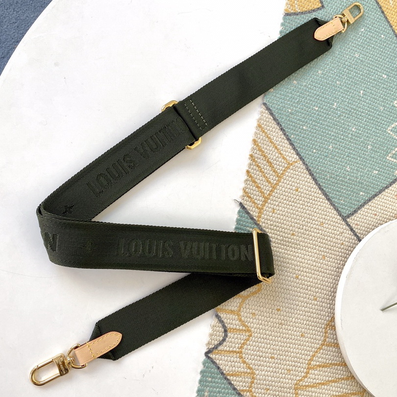 Adjustable strap, Louis Vuitton LV, drop: min. 37 cm/14.5 inches, max. 56 cm/22.0 inches