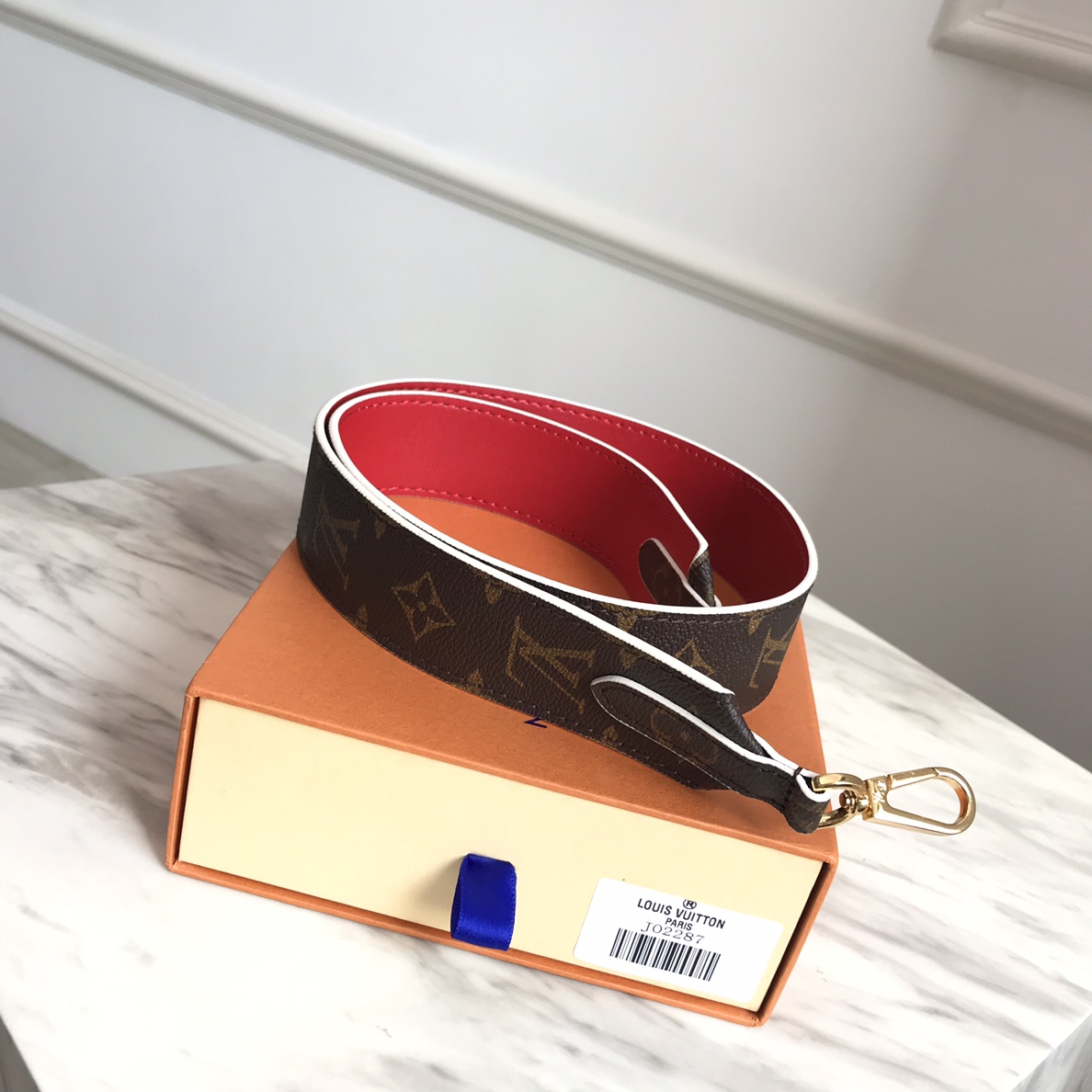 J02287, Louis Vuitton LV, BANDOULIÈRE MONOGRAM Shoulder Strap